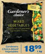 Gardeners Choice Mixed Vegetables-1kg