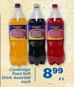 Cambridge Food Soft Drink-2Ltr Each