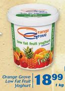 Orange Grove Low Fat Fruit Yoghurt-1kg