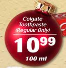 Colgate Toothpaste (Regular Only)-100ml