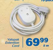 Valupak Extension Cord 5m