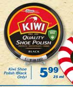 Kiwi Shoe Polish (Black Only)-25ml