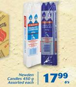 Newden Candles 6’s-450g Each
