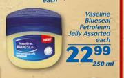 Vaseline Blueseal Petroleum Jelly-250ml Each