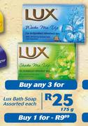 Lux Bath Soap-3x175g