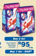 Surf Hand Washing Powder-2x3kg