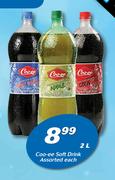 Coo-ee Soft Drink Assorted-2Ltr Each