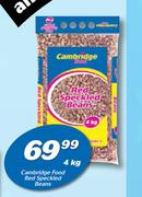 Cambridge Food Red Speckled Beans-4Kg