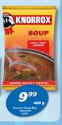 Knorrox Soup Bag Assorted-400g Each