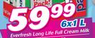 Eveerfresh Long Life Full Cream Milk-6 x 1Ltr