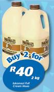 Inkomazi Full Cream Maas-2 x 2Kg