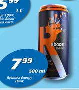 Reboost Energy Drink-500ml