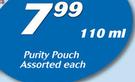 Purity Pouch Assorted-110ml