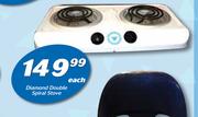 Diamond Double Spiral Stove-Each