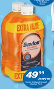 Savlon Antiseptic Liquid Banded Pack-2 x 500ml