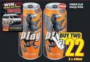 Power Play Energy Drink-3 x 440ml