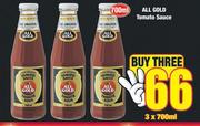 All Gold Tomato Sauce-3 x 700ml