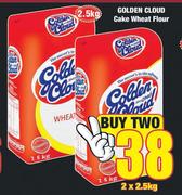 Golden Cloud Cake Wheat Flour-2 x 2.5kg