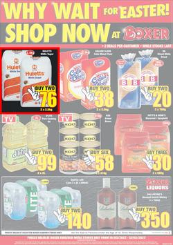 Boxer Super Store KwaZulu-Natal : Never Pay More (10 March - 13 March 2022), page 4