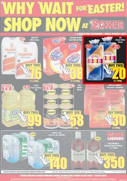 Boxer Super Store KwaZulu-Natal : Never Pay More (10 March - 13 March 2022), page 4
