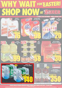 Boxer Super Store KwaZulu-Natal : Never Pay More (10 March - 13 March 2022), page 4