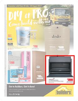 Builders Kwa-Zulu Natal : DIY Or Pro Come Build With Us (25 July - 20 August 2017), page 1