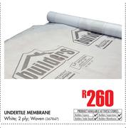 Undertile Membrane