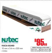 Fascia Board 10mm x 3.6m x 225mm-Each