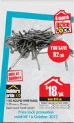 Builders Pride Round Wire Nails-1Kg Pack