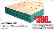 Shutterply Pine 18mm x 1220mm x 2440mm-Each