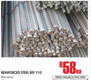 Reinforced Steel REF Y12 6m-Each