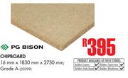 PG Bison Chipboard 16mm x 1830mm x 2750mm