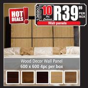 Wood Decor Wall Panel 600x600-Per Box