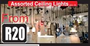 Assorted Ceiling Lights-Each