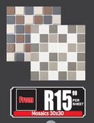 Mosaics 30x30-Per Sheet