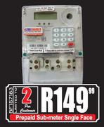 Prepaid Sub Meter Single Phase