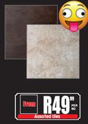 Assorted Tiles-Per Sqm