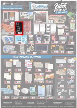 K Carrim Builders Mecca : Black Friday To Cyber Monday (27 November - 30 November 2020), page 1