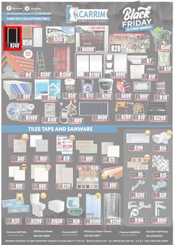 K Carrim Builders Mecca : Black Friday To Cyber Monday (27 November - 30 November 2020), page 1