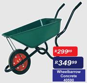Wheelbarrow Concrete