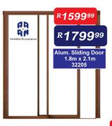 Aluminium Sliding Door 1.8m x 2.1m
