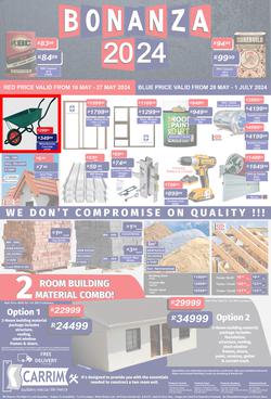 K Carrim Builders : Bonanza 2024 (16 May - 27 May 2024), page 1