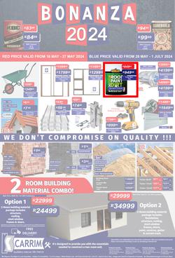 K Carrim Builders : Bonanza 2024 (16 May - 27 May 2024), page 1