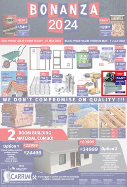 K Carrim Builders : Bonanza 2024 (16 May - 27 May 2024), page 1