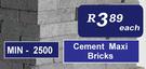 Cement Maxi Bricks-Each