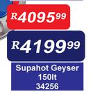 Supahot Geyser 150L