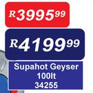 Supahot Geyser 100L