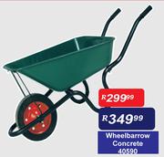 Wheelbarrow Concrete