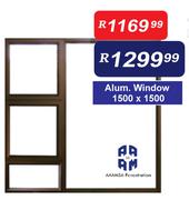 Alum Window 1500 x 1500