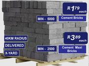 Cement Maxi Bricks-Each